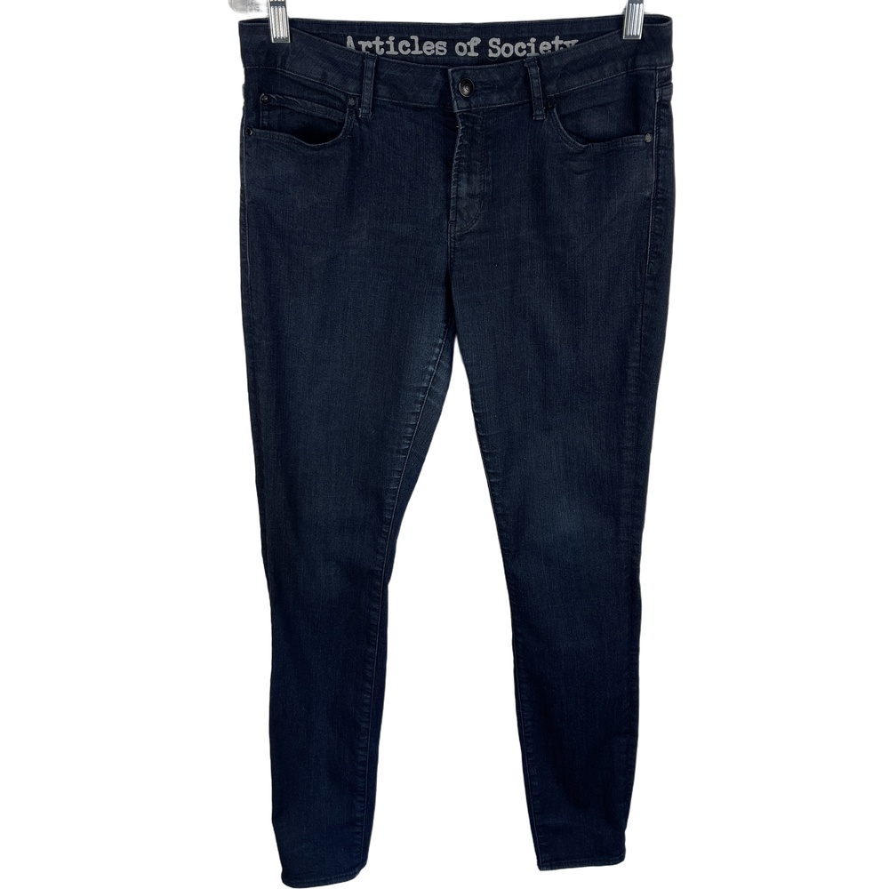 Articles Of SocietyDark Wash Mid-Rise 5-Pocket Skinny Jeans Size 30